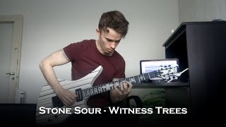 Stone Sour - The Witness Trees (Guitar Cover + Solo)