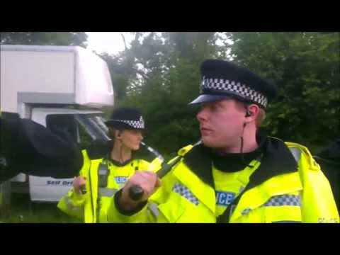 Police Shut Down Of Hallucinal Free Party 15/16th 2013