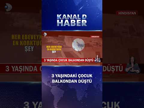 3 Yaşındaki Çocuk Balkondan Düştü!