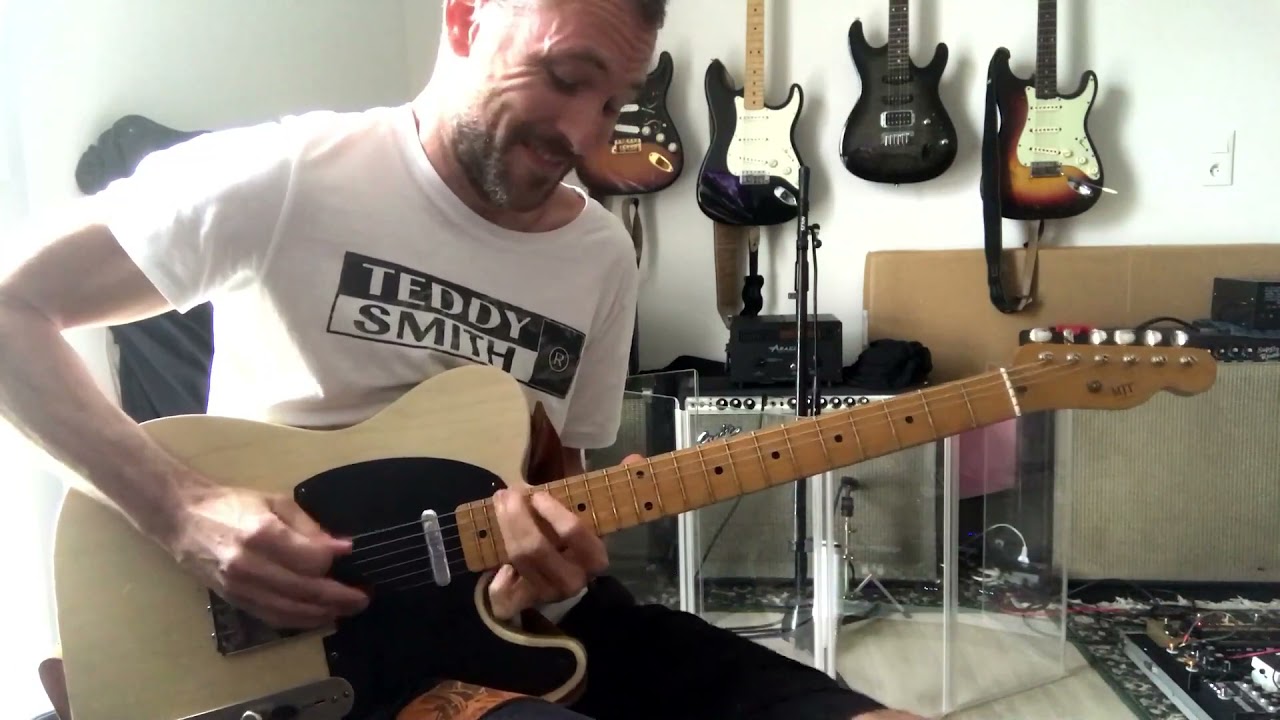 Having fun with my MJT Telecaster and Pedalpawn Fuzz