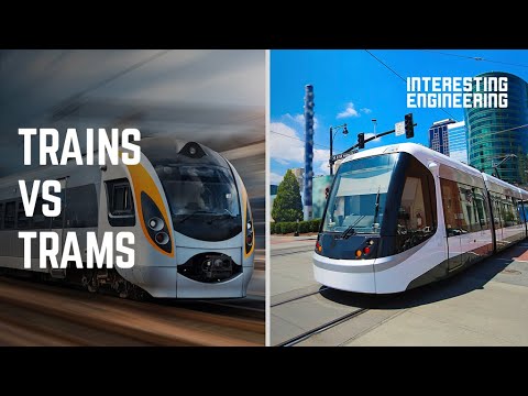 4 differences between trains and trams