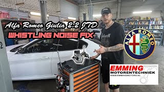 Giulia 2.2 JTD Whistling exhaust manifold leaking! - Gasket replacing and resurfaceing