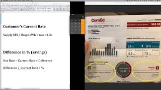 Reading a ComEd Bill