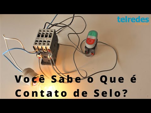 O que é o Contato de Selo no Comando de Contatores (Contactoras),  em Detalhes. Na Prática!