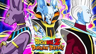 HE IS ACTUALLY AMAZING! THE FUSION BETWEEN BEERUS AND WHIS (WHIRUS) SHOWCASE! DBZ Dokkan Battle
