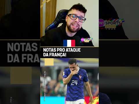 SHOW DE HORRORES DO ATAQUE DA FRANÇA! 😬 Walace Borges deu notas pros jogadores da França #shorts