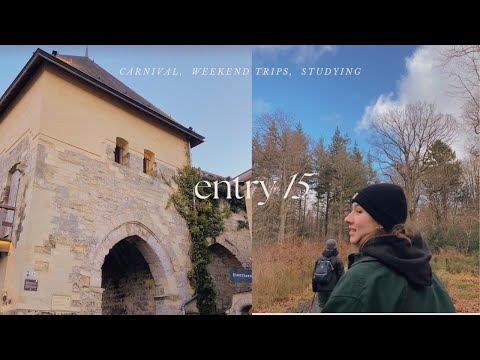 carnival in maastricht + weekend trips | entry 15