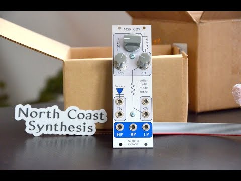 North Coast Synthesis- Coiler VCF-multimode filter unboxnig and first sound