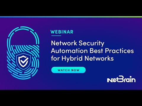 Network Security Automation Best Practices for Hybrid Networks