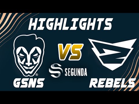 Guasones vs Rebels Highlights - LEAGUE OF LEGENDS - SUPERLIGA SEGUNDA DIVISIÓN - JORNADA 13