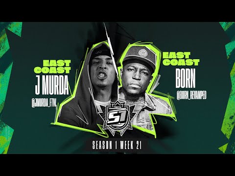 KOTD - Rap Battle - J Murda vs Born | S1W21