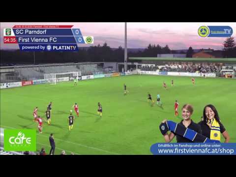 19.08.16 SC/ESV Parndorf - First Vienna FC  - Highlight  (2. Halbzeit / 54:44) am 19.08.2016 20:11