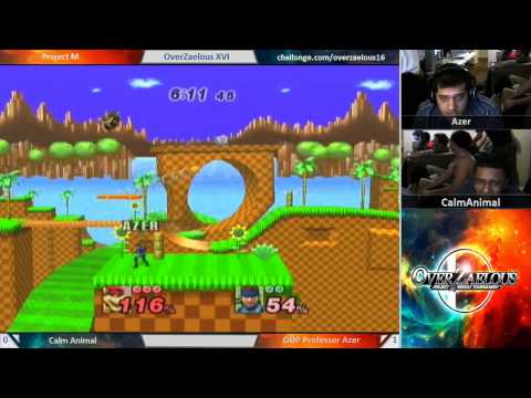 OverZaelous XVI: ODP Professor Azer (Snake) vs. Calm Animal (Bowser)