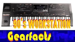 Video thumbnail for Roland G800 Keyboard Workstation from 1992/1993 by Gearfacts