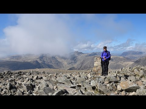 Scafell Pike & Lingmell from Wasdale  20th April 2018