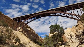 Eagle Canyon Arch and Bridges   Skydio 2 Follow and Manual Flight