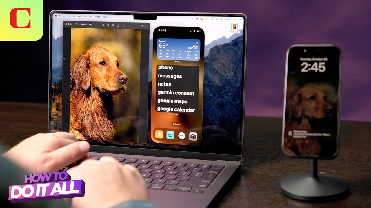 iPhone Mirroring: The EASIEST Way to Use Your iPhone on Your Mac (iOS 18 + MacOS Sequoia)