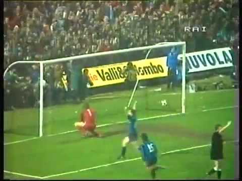 1984-1985 Coppa UEFA - Inter vs Amburgo 1-0 Brady (rigore)