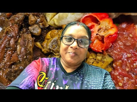 Why Choose? Curry AND Stew Chicken Dinner + Hot Dhal Puri! 