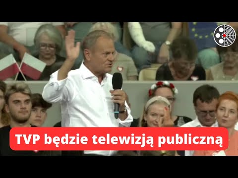 Donald Tusk: 24 godziny, by TVP znów stała się publiczną