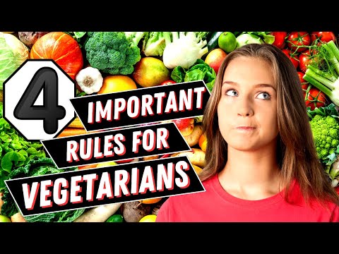 The Ultimate Guide to a Healthy Vegetarian Lifestyle: 4 Rules YOU NEED to Know!