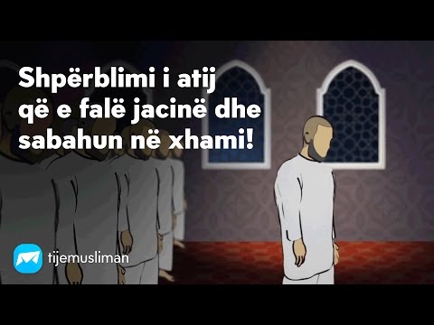 Shpërblimi i atij që e falë jacinë dhe sabahun në xhami!