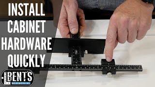 Install Cabinet Hardware Fast and Easy - True Position Tools Cabinet Hardware Jig