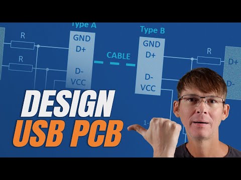 How to route USB data lines on a PCB