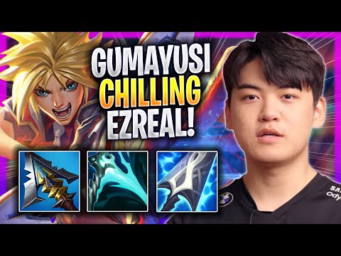 GUMAYUSI CHILLING WITH EZREAL! - T1 Gumayusi Plays Ezreal ADC vs Samira! | Season 2023