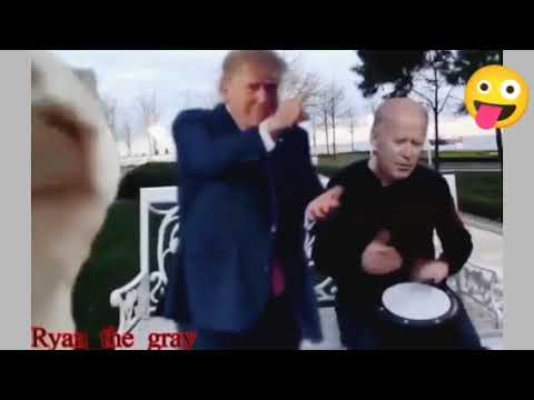 Donald Trump feat Joe Biden party / Yes we can - einmal klatschen xD