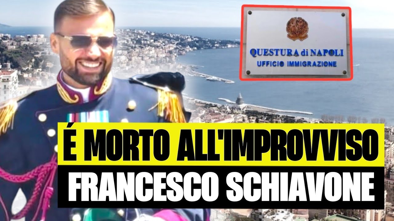 🕊️💔 POLIZIOTTO MUORE A SOLI 38 ANNI: MARANO DI NAPOLI SOTTO SHOCK PER LA MORTE DI FRANCESCO SCHIAVONE
