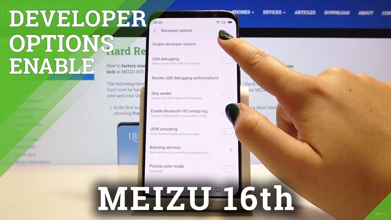 How to Access Developer Options in MEIZU 16TH – Enable Developer Features