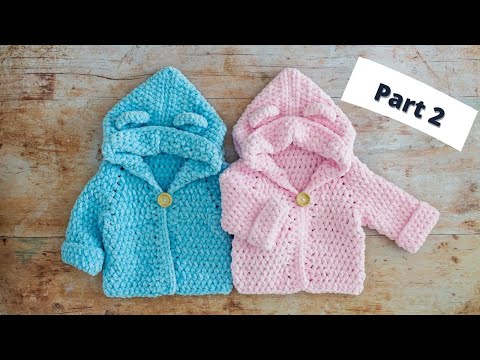 TEIL 2 von Fast Crochet Baby Hoodie