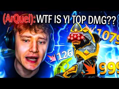 CRIT MASTER YI TOP SHOCKING EVERYONE IN HIGH ELO.