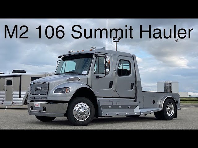 Preview image of New 2022 Freightliner M2 106 Summit Hauler youtube video