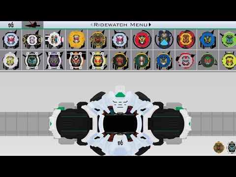 Kamen Rider ZI-O Flash Belt .8 Zi-O All Henshin Armors Forms