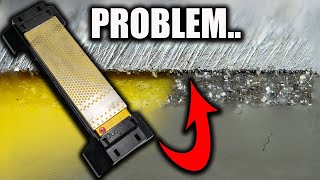 Why I don't Like Waffle Pattern Sharpening Stones - DMT DUO Sharp Review