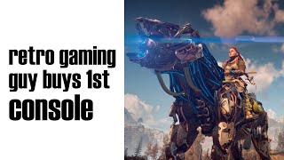 Retro gaming guy buys his first modern console, a PS4