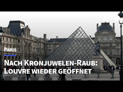 Nach Kronjuwelen-Raub: Louvre wieder geöffnet | AFP