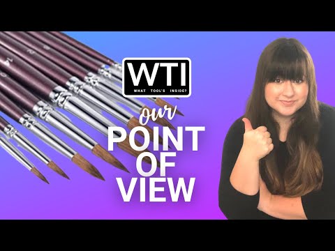 Fuumuui Sable Watercolor Brushes - WTI product video review