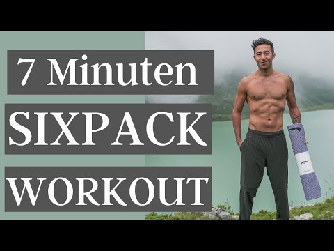 7 MINUTEN SIXPACK WORKOUT  - Bauchübungen (mit Erklärung) zum Abnehmen für Zuhause (Deutsch)
