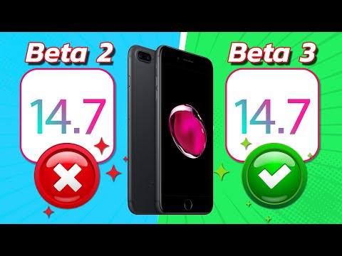 iOS 14.7 ทดสอบความเร็วและแบตเตอรี่  🔋 iOS 14.7 Beta 2 VS iOS 14.7 Beta 3 บน iPhone 7 Plus EP.512