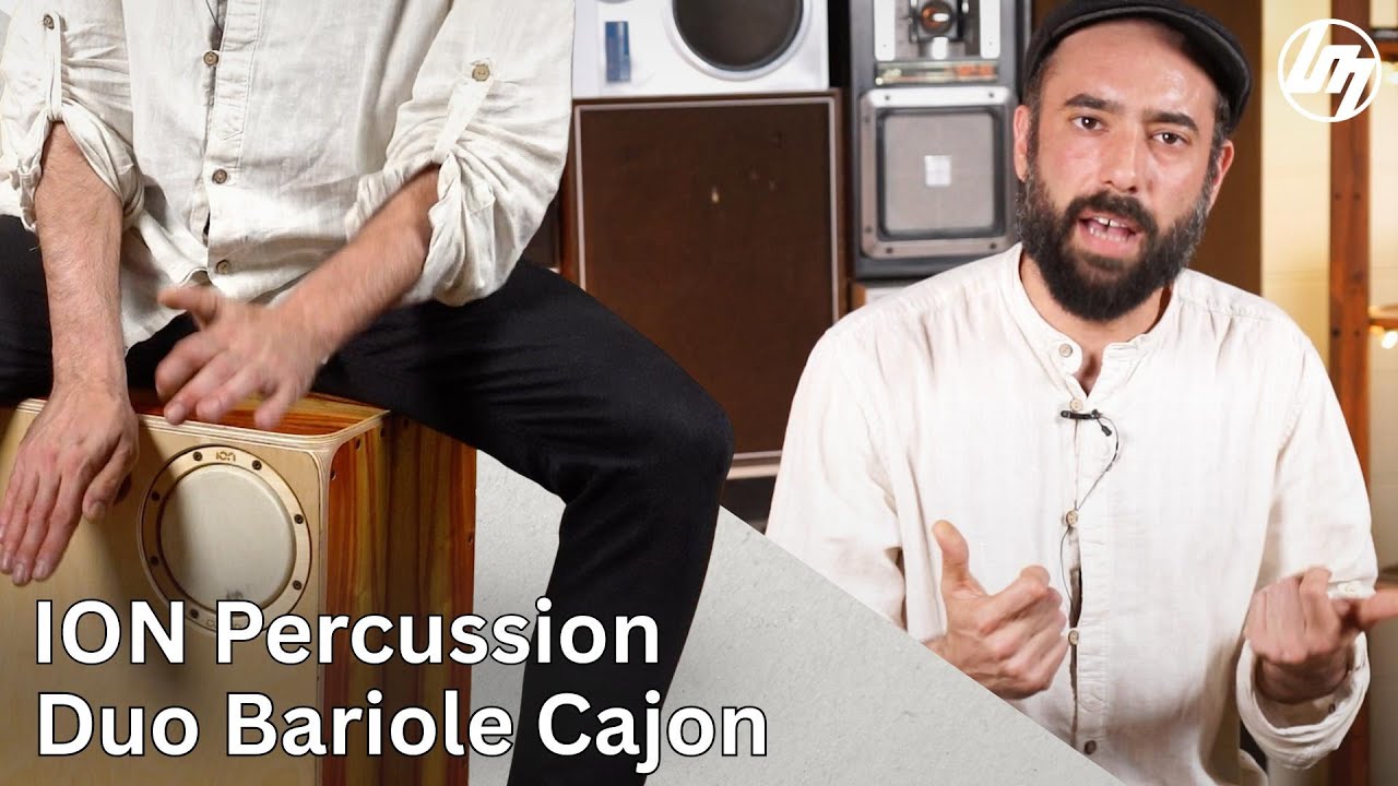 The ION Percussion Duo Bariole Cajon with Moisés Mas García | Better Music