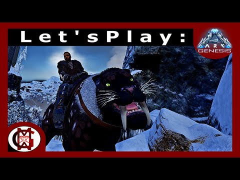 Ep. 33 X-SABERTOOTH TAMING AND BREEDING! Let's Play: Ark Genesis