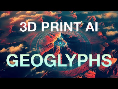 3D Print AI Geoglyphs
