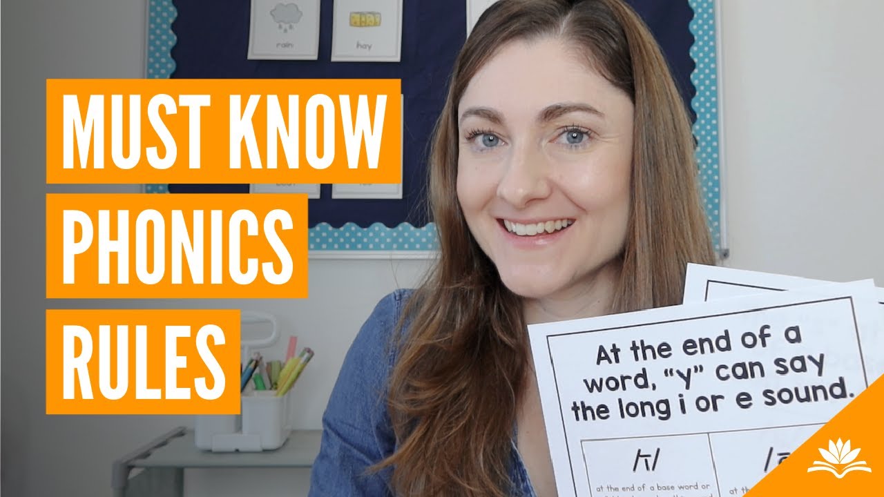 3 Phonics Rules Every Teacher Needs to Know