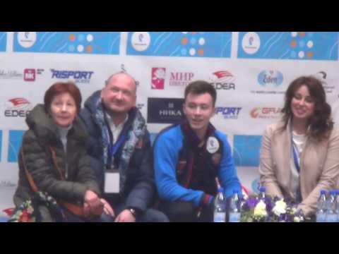 2017 Russian Jr Nationals - Dmitri Aliev FS (+ scores)