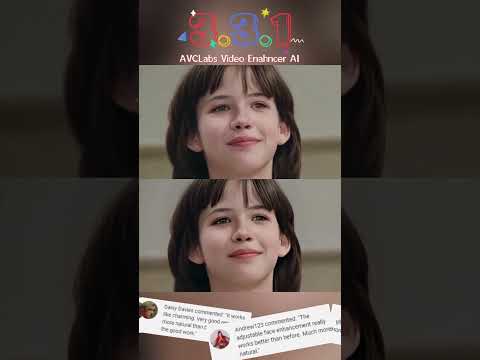 Upscale Video to 4K with AVCLabs Video Enhancer AI Face Enhancement Tool Improved 🚀