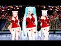 MMD Hand Clap MERRY CHRISTMAS Motion DL