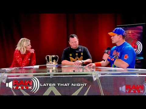 John cena passing the torch moment  john cena after no mercy